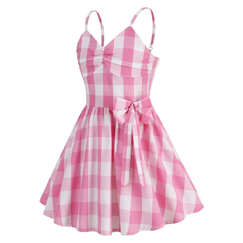 Girls Vintage Polka Dot 50's 60's Audrey Rockabilly Swing Dress