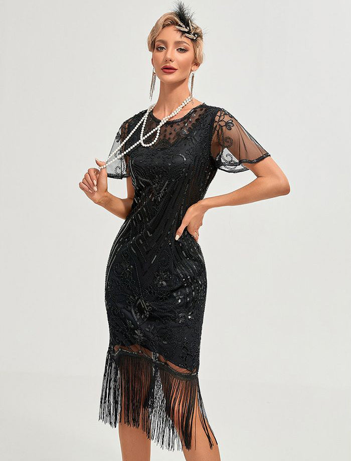 Vintage 1920s The Great Gatsby Flapper Dress Outfits Party Costume Masquerad Dress