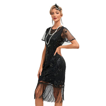 Vintage 1920s The Great Gatsby Flapper Dress Outfits Party Costume Masquerad Dress