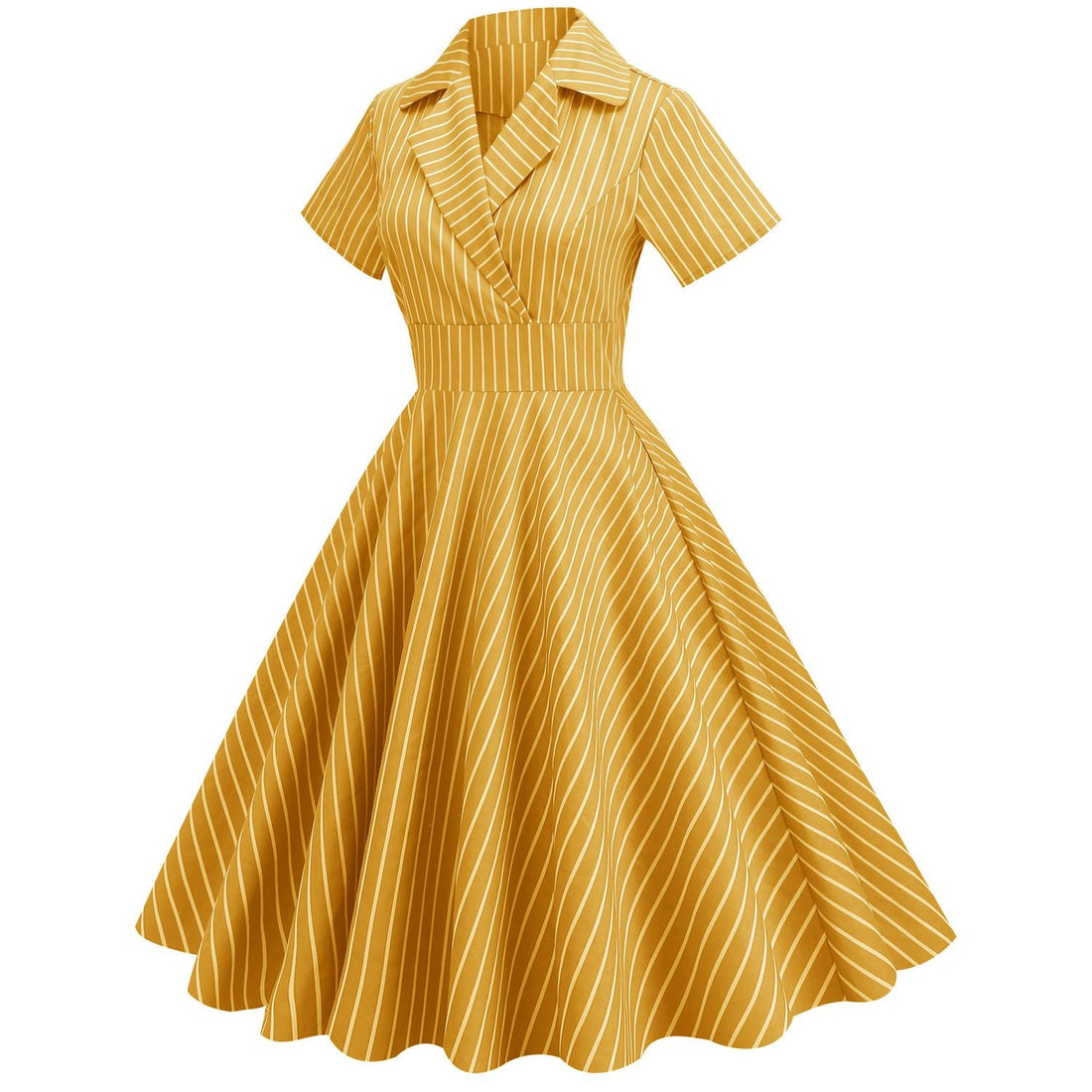 Women 1950s Vintage Cocktail Pin Up Dress Hepburn Plaid Dresses