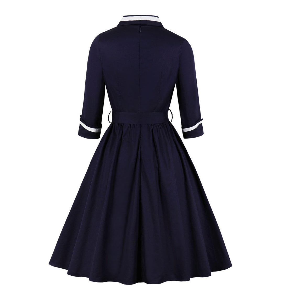Women's Vintage Polka Dot 1950s Retro Rockabilly Swing Dresses
